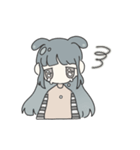 柔らかい触角の女の子（個別スタンプ：4）