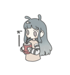 柔らかい触角の女の子（個別スタンプ：7）