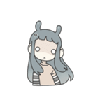 柔らかい触角の女の子（個別スタンプ：14）