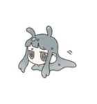 柔らかい触角の女の子（個別スタンプ：16）