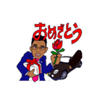 オープンカーに乗ったSUKE！（個別スタンプ：3）