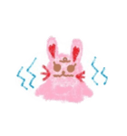 ほわほわうさぎぃのスタンプ③（個別スタンプ：1）