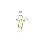 天使になれなかったぼく（個別スタンプ：3）