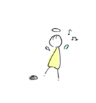 天使になれなかったぼく（個別スタンプ：33）
