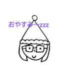彩花の1日（個別スタンプ：8）