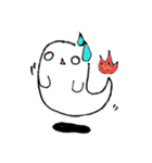 ゴースト族のゴースくん（個別スタンプ：8）