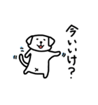 金沢弁を話す犬（第一弾）（個別スタンプ：22）