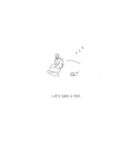 向井ゆきさんイラスト スタンプ（個別スタンプ：3）