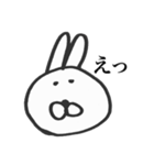 かわいくないうさぎのひとこと（個別スタンプ：20）