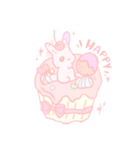ゆめかわうさぴ♡（個別スタンプ：16）