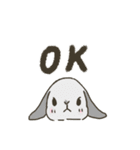 親から子供に送りたいうさぎのスタンプ（個別スタンプ：1）