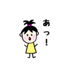 日常で使える！可愛い女の子スタンプ♪（個別スタンプ：15）