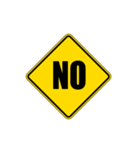 日常用道路標識（個別スタンプ：3）