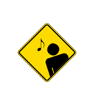 日常用道路標識（個別スタンプ：9）