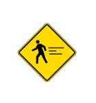 日常用道路標識（個別スタンプ：17）
