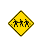 日常用道路標識（個別スタンプ：33）