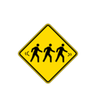 日常用道路標識（個別スタンプ：34）