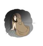 私生活 スタンプ。（個別スタンプ：3）