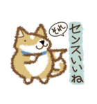 もこもこな柴犬( ^ω^ )で気持ちを伝える（個別スタンプ：31）