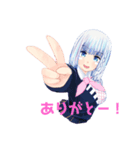 VTuber 月山ちせ＆チカゲ   その1（個別スタンプ：6）