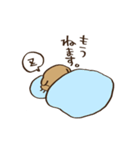 すごく目が寄っている犬（個別スタンプ：4）