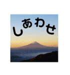 山の仲間たち 写真スタンプ（個別スタンプ：17）