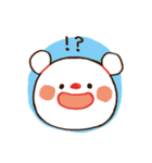 野球の応援をするくまさんスタンプ（個別スタンプ：2）