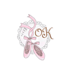 rabbit＆girl♡（個別スタンプ：3）