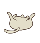 目で語るマイペースなにゃんこ（個別スタンプ：1）