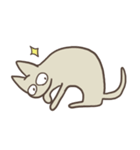 目で語るマイペースなにゃんこ（個別スタンプ：10）