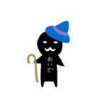 情緒不安定黒くん（個別スタンプ：10）