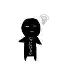 情緒不安定黒くん（個別スタンプ：11）