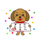 トイプードルのあんずちゃん 気持ち編（個別スタンプ：8）