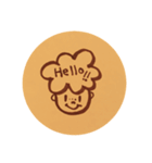 らくがきのほほんスタンプ（個別スタンプ：4）