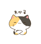 まるいおかおのねこさんたち（個別スタンプ：24）
