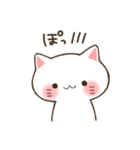 まるいおかおのねこさんたち（個別スタンプ：34）