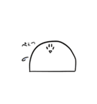 かまぼこスタンプ(白)（個別スタンプ：9）