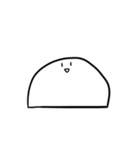 かまぼこスタンプ(白)（個別スタンプ：25）