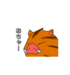どうぶつのむれ+干支（個別スタンプ：39）