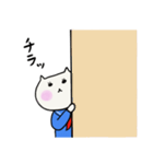 しろねこのオトメちゃん（個別スタンプ：11）