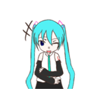 初音ミク 日常で使えるかも？スタンプ（個別スタンプ：4）