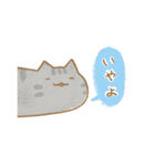 なまこみたいなねこ（個別スタンプ：7）