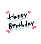 シンプルよく使う言葉（個別スタンプ：22）