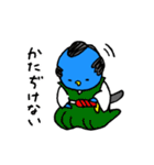 気持ちを伝えるあおいとりぴっぴ（個別スタンプ：35）