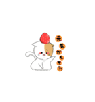 いちご猫スタンプ 【日常会話】by P（個別スタンプ：19）