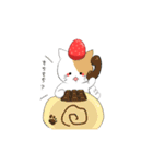 いちご猫スタンプ 【日常会話】by P（個別スタンプ：33）