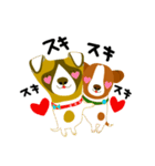 毎日一緒♡ジャックラッセル プン＆ドッティ（個別スタンプ：23）