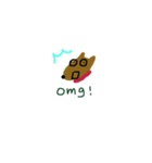 【英語編】犬のCoCo。（個別スタンプ：11）
