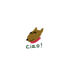 【英語編】犬のCoCo。（個別スタンプ：23）