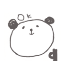 おきらくパンダさん（個別スタンプ：1）